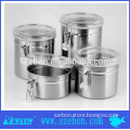 stainless steel canister food storage stainless steel canister set
